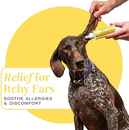 Dog Ear Cleaner - Ear Wash Solution & Wax Drops - 8 Fl Oz - Image 4