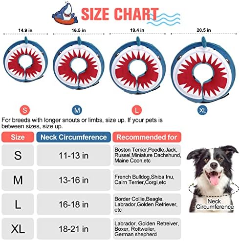 BEAUTYZOO Dog Cone Collar Alternative After Surgery,Pet Neck Donut E‑Collar - Image 3