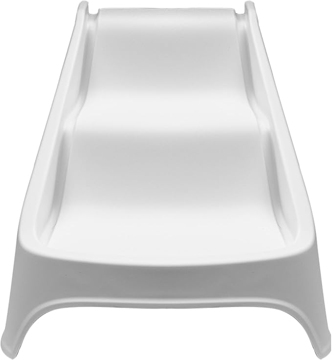 Litter-Litter-Robot 4 Ramp by Whisker, White - Cat Ramp for Litter Box, Custom Fit for Litter-Robot 4, Non-Slip Rubber Feet, Suitable for Small & Elderly Cats, Made in the USA