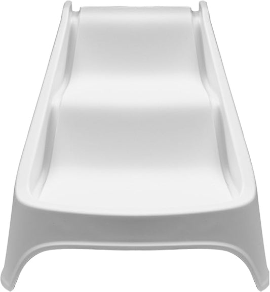 Litter-Litter-Robot 4 Ramp by Whisker, White - Cat Ramp for Litter Box, Custom Fit for Litter-Robot 4, Non-Slip Rubber Feet, Suitable for Small & Elderly Cats, Made in the USA