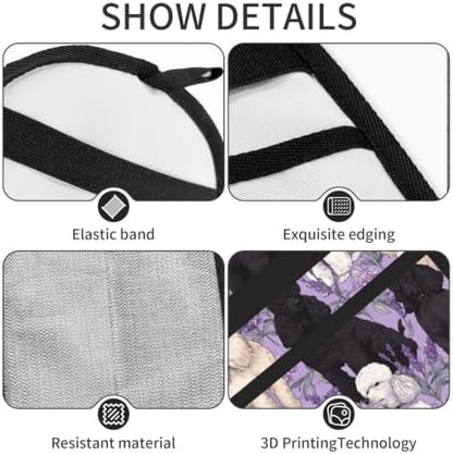 Elegant Poodle Dog Lavender Purple Pet Hair Removal Glove For Cats Dogs - Image 5