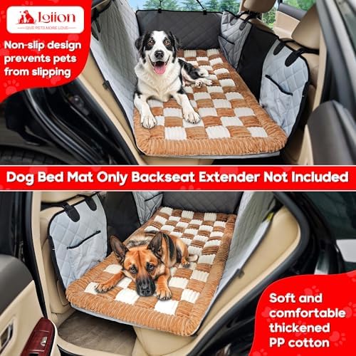 Dog Car Bed Mat Non-Slip Backseat Extender Dog Bed 50" x24.6" - Image 3