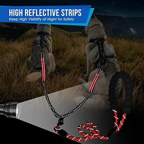 Lukovee Double Dog Leash, Reflective Heavy Duty Lead, No Tangle - Image 5