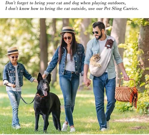 Wakytu Dog Sling Carrier for Small Dogs,Front Dog Carrier - Image 6