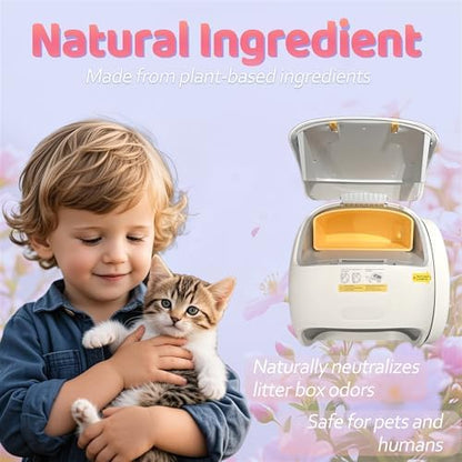 NewKe 10 Pack Pet Odor Eliminator for Meowant Self-Cleaning Cat Litter Box - Image 3