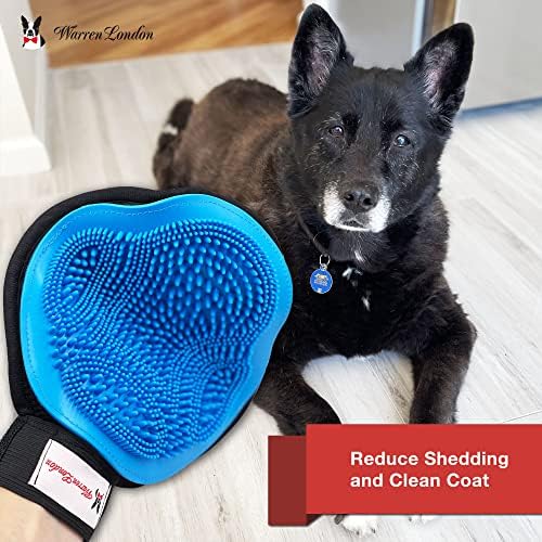 Warren London 2-in-1 Pet Grooming Glove for Dogs & Cats, Reversible Brush - Image 5