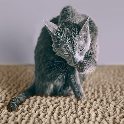 CatGuru Cat Litter Mat, Medium, Extra Large, XXL, Super Absorbent and Waterproof Litter Box Mat for Cats, Non Slip Trapping Mats, Machine Washable Kitty Trapping Pad, Cat Stuff (XL, Sand/Heavy-Duty) - Image 5