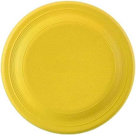 XIGOU Dog Flying Disc - Durable Rubber Flying Disc Dog Toy - 9.25" Indestructible Rubber Dog Flying Discs Flyer Dog Toys - Puncture Resistant & Bite Resistant Extremely - for Medium Large Dogs by XIGOU