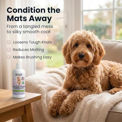 2-in-1 Dog Conditioner & Detangler, for Doodles & Poodles, Lavender, 16OZ - Image 2