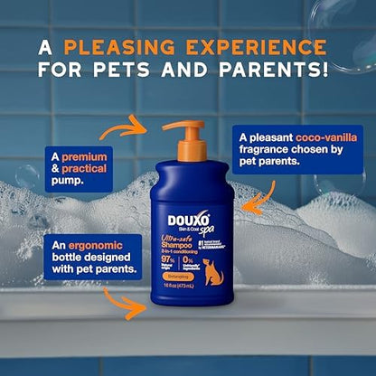 DOUXO SPA 2 in 1 Dog Shampoo and Conditioner, 16 fl oz - Image 6