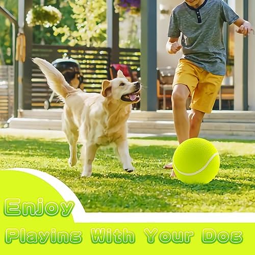 Banfeng Dog Tennis Ball, 9.5" Giant Sport Gift Toy Herding Ball for Dogs - Image 5