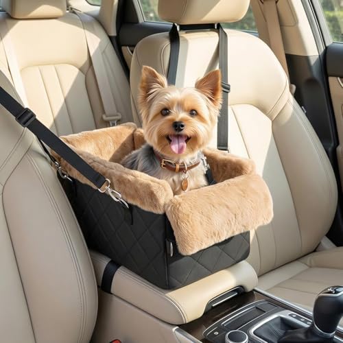 VavoPaw Center Console Dog Car Seat for Small Dogs&Cats Under 12 LBS by VavoPaw