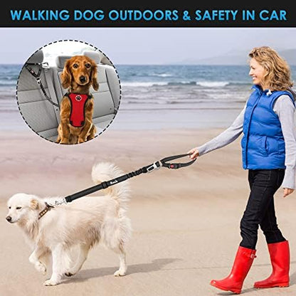Lukovee Dog Car Seat Belt, 2 Pack, Headrest Restraint - Image 6