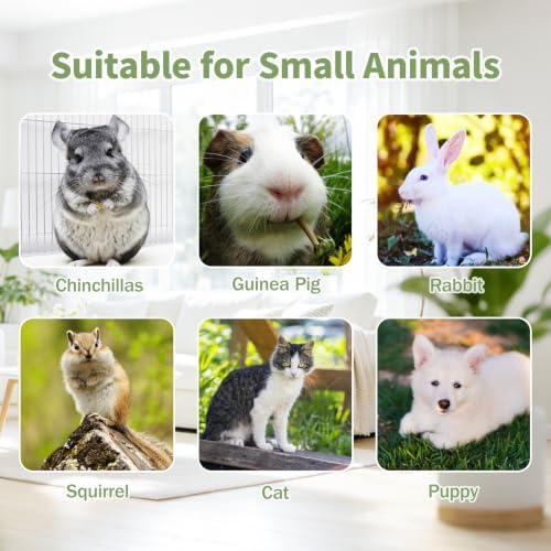 BWOGUE Bunny Tunnel Bed, 2-in-1 Collapsible Rabbit Tunnel Hideout with Mat - Image 7