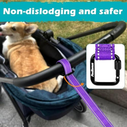 PetBonus Dog Leash Wrist Strap with Lockable Clip for Dog Retractable Leash - Image 2