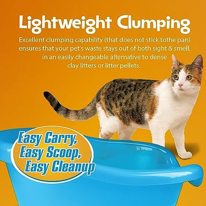 SmartCat All Natural Clumping Corn + Wheat Cat Litter, 20 Pound (320oz - 1 Pack) - Unscented and Clay Free - Image 6