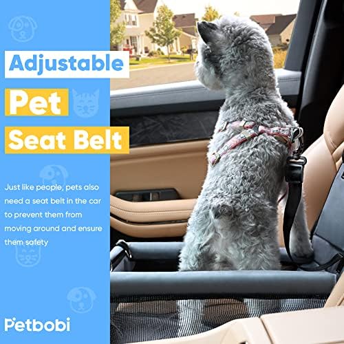 Petbobi Dog Car Seat for Small Dogs and Cats up to 15 lbs, Portable Booster - Image 4