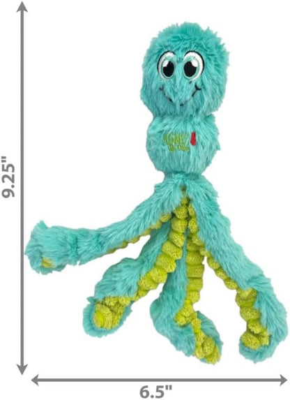 KONG Wubba Octopus Tug and Fetch Squeak Dog Toy Assorted Colors (Small (2 Pack))
