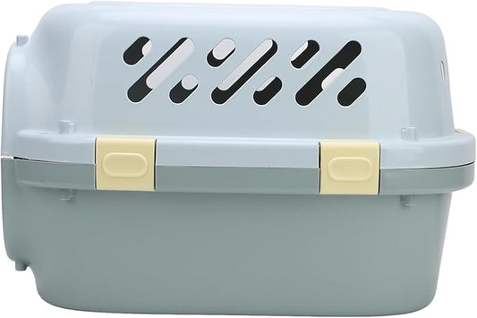 Hard Sided Dog Pet Carrier, Portable Sturdy Dog Pet Travel Carrier Versatile for Home (11.5x26.5x3.5cm/4.5x10.4x1.4in)