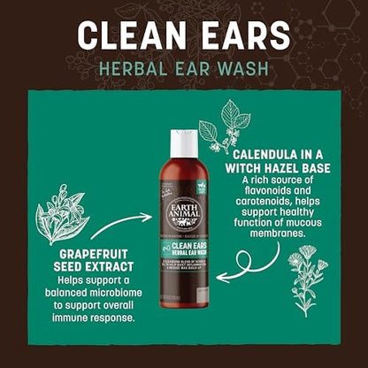 Earth Animal Apothecary - Herbal Ear Wash Cleanser for Pets - 4 fl oz - Image 3
