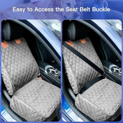 PETICON 2 Pack Pet Car Seat Cover for Front Seat, Captain Chair Seat Cover - Image 6