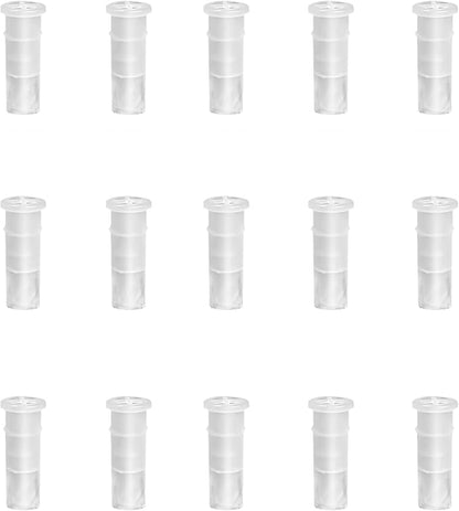 RAYNAG 90Pcs Shoe Squeakers Reeds Insert Noise Maker Toys Tiny Squeakers, Replcing Toddlers Shoes Inserts, or Squeaking Both Directions for Pet Balls, 1.5CM