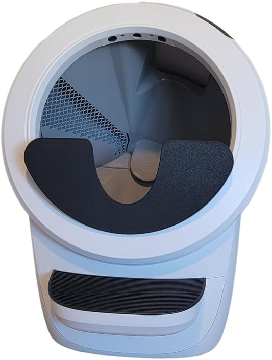 Low Entry Max Shield for Litter-Robot 4: Anti-Flicking, Single Part (Black Low Entry w/Leveler)