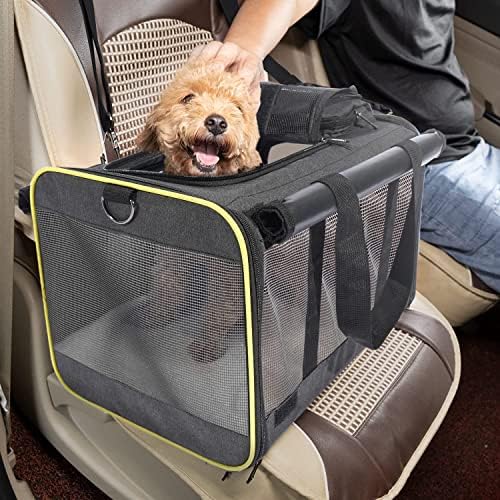 GAPZER Cat Carrier for Large Cats 20 lbs+ Soft Pet Kennel Bag for Small Dog - Image 5