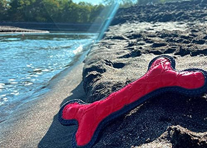 Tuff Pupper SuperChewy Tough Floating Dog Water Toy Strong Natural Rubber | Great Dog Fetch Toy | Pool Swimming Toy for Puppy| Durable Training Toy for Non-Aggressive Chewers - Image 6