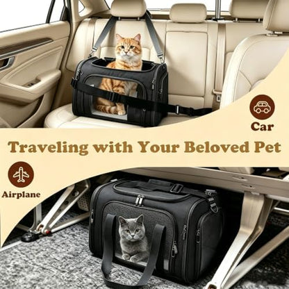 Cat/Dog/Pet Carrier Soft-Sided, Foldable Pet Travel Bag - Image 5