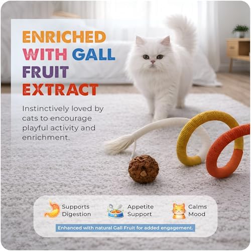 Jozy Cat Chew Rope - 4Pcs Cat Chew Toy with Refillable Natural Catnip - Interactive Kitten Teething Toys for Indoor Kittens - Bite Resistant Cotton Chew Rope Toys for All Breeds (19.6 Inches) - Image 2