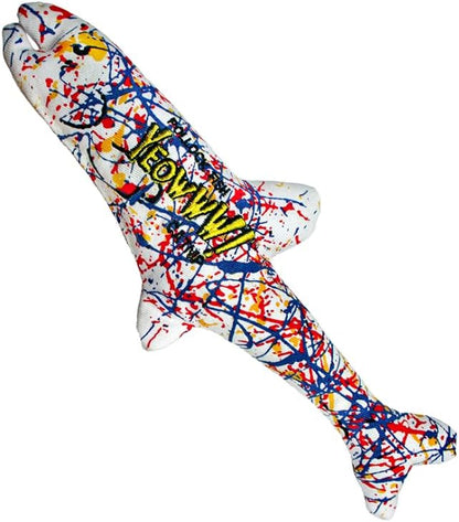 Yeowww! Pollock Fish Catnip Toy, 3 Pack