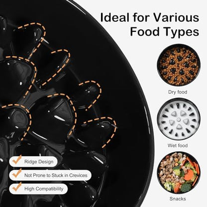 Sted Ceramic Slow Feeder Dog Bowls for Medium Large Breed - Image 6