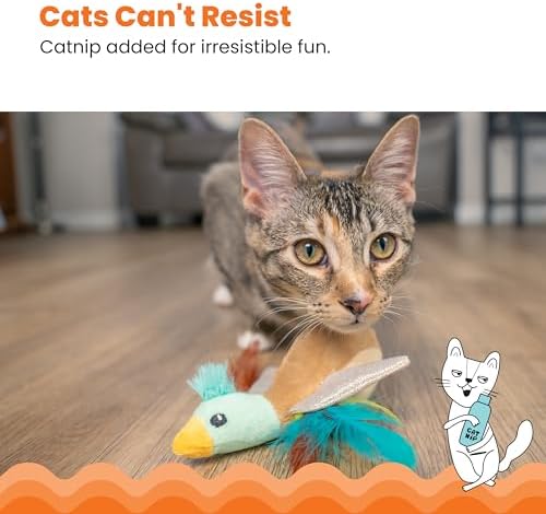 Catstages Flapperz Duck Plush Interactive Catnip Cat Toy - Image 5