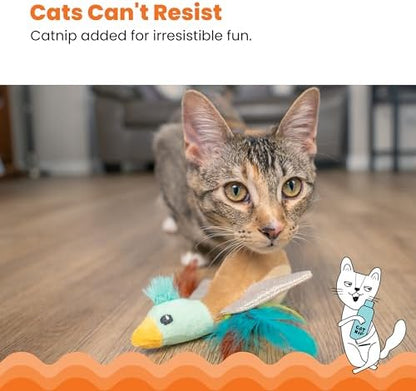 Catstages Flapperz Duck Plush Interactive Catnip Cat Toy - Image 5