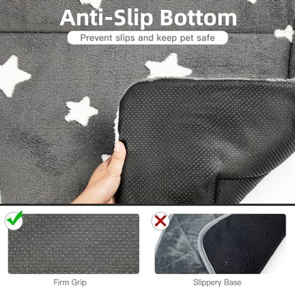 Mora Pets Dog Crate Pad Washable Cat Dog Bed for Crate Flat Pet Kennel Mat - Image 4