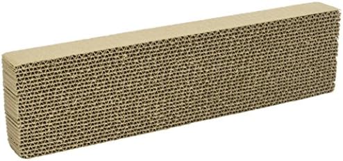 WARE Single Wide Corrugated Replacement Scratcher Pads for Cats (2-pack) - Catnip Included by Ware+Manufacturing
