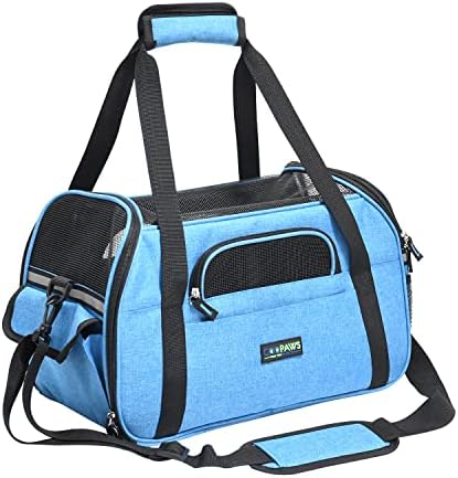 JESPET Soft-Sided Airline-Approved Dog & Cat Carrier Travel Bag by JESPET