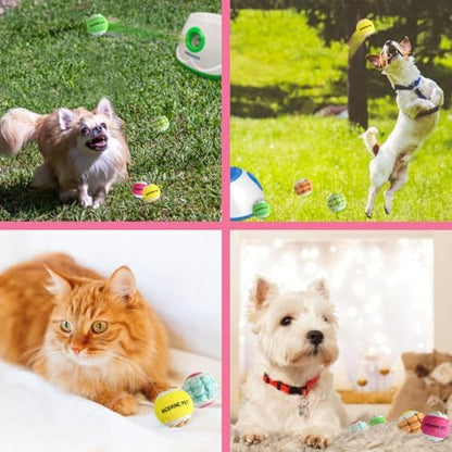 X-Small Dog Tennis Balls Dog Toys Ball 1.72" Pack of 12, Fit Ball Launchers - Image 6