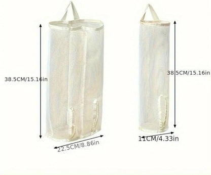 1pc Mesh Storage Bag for Cat Toys - Wall Hanging Organizer, Perfect for Pet Accessories, Toy Storage Organizer, Shelf Baskets