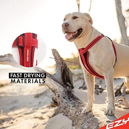 EzyDog Chest Plate No Pull Dog Harness, Escape Proof - X-Large, Black - Image 3