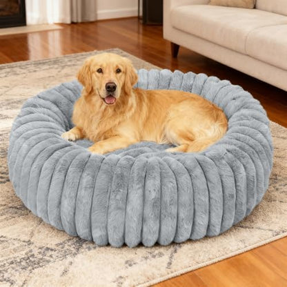 Washable Extra Large Dog Bed,Puppy Kitten Beds for Small Dogs(Grey,XXL) by Unknown