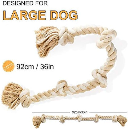 Fida Dog Rope Toys for Aggressive Chewers, Chew Toys for Large Medium Dogs - Image 5