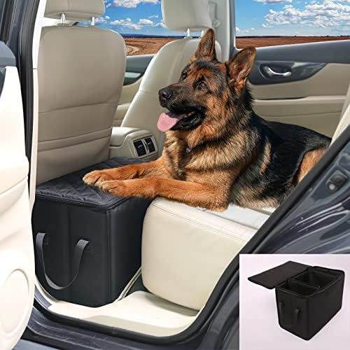 Car Seat Extender for Dogs, Front/Back Gap Filler, 20 x 11.5 x 14.5 in by Havefunwithyourpets