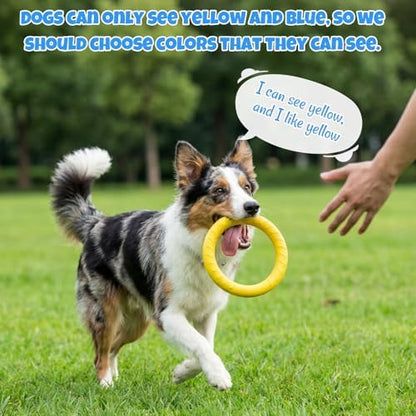 4 Pack Dog Chew Toys Cute Yellow Pet Interactive Toys Doggy Teeth Soft Outdoor for Dog Owner Christmas Holiday New Year Party Gift - Image 4