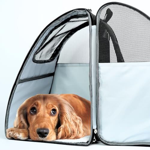 Pet Backpack Carrier - Comfortable and Durable Carrier for Dogs, Cats and Small Pets - Ideal for Hiking, Travel, and Outdoor Adventures - Adjustable Straps and Ventilated Design - Image 6