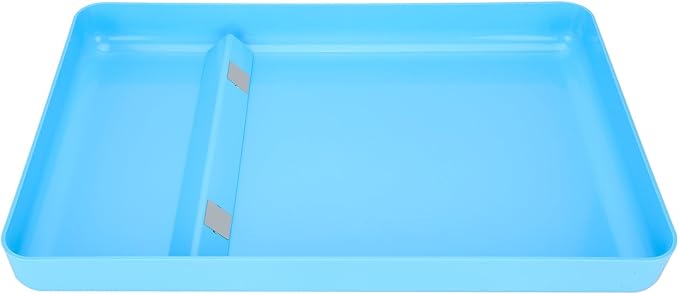 Upgraded Cat Litter Tray,Compatible with Petsafe Litter Self-Cleaning Scoop-Free Box,Non-Odor & Stains & Deformde,Easy Clean,Blue Color