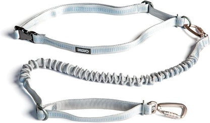 Stunt Puppy Stunt Runner Hands-Free Dog Leash, Silver