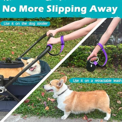 PetBonus Dog Leash Wrist Strap with Lockable Clip for Dog Retractable Leash - Image 6