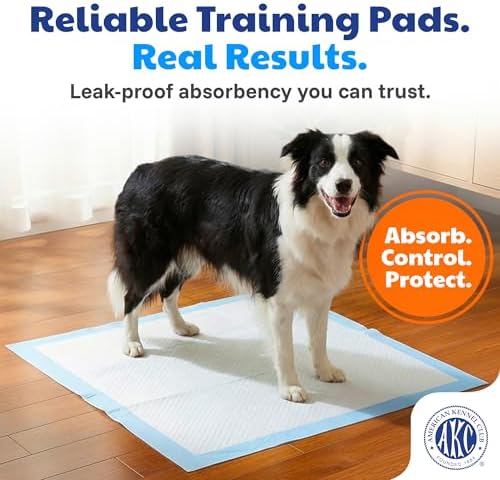 AKC Dog Training Pads, Unscented, XL 28" x 30", 50 Count - Image 3